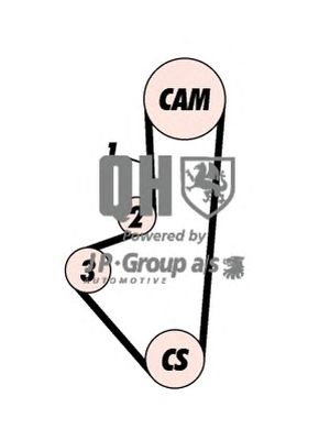 JP GROUP 3112100319 -  Комплект ремня ГРМ